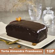 Torta Almendra Frambuesa Sin Azúcar y Sin Gluten 10 Porciones