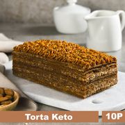 Torta Keto Mil Capas 10 Porciones