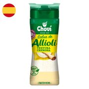 Salsa de Ajo y Aceite Chovi Tipo Allioli Envase Flexible 250 ml