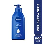 Crema Corporal Nivea Milk Nutritiva 1000 ml