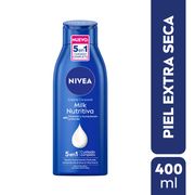 Crema Corporal Nivea Milk Nutritiva 400 ml