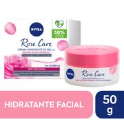 Crema Facial Nivea Rose Care Gel 50 ml