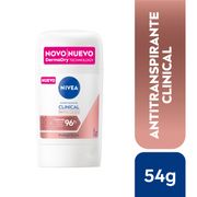 Desodorante Barra Nivea Clinical Femenino 54 g
