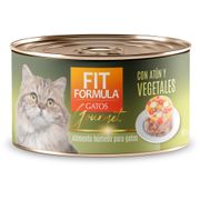 Alimento Húmedo Gato Fit Gourmet Vegetales 80 g