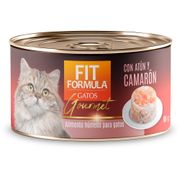 Alimento Húmedo Gato Fit Gourmet Camarón 80 g