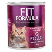 Lata Fit Gato Pollo 290 g