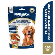 Snack Perros Trutros de Pato con Huesos de Calcio 100 g