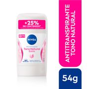 Antitranspirante Nivea Aclarante Tono Natural 54 g