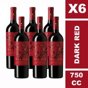 Caja 6 un. Vino Diablo Dark Red 750 cc