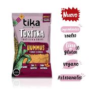 Chips Tortika Hummus, Tomate y Cebolla 180 g