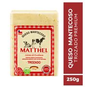 Queso Mantecoso Matthei Envasado Trozo 250 g