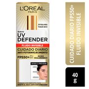 Crema Facial L’Oréal Paris UV Defender Invisible FPS50 + 40 g