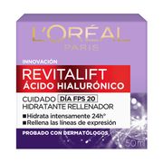 Crema Día L’Oréal Paris Revitalift Ácido Hialurónico 50 ml