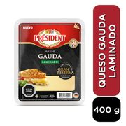 Queso Gauda President Envasado Laminado 400 g