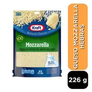 Queso Mozzarella Kraft Hebras 226 g