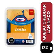 Queso Cheddar Kraft Laminado 130 g