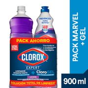 Pack Clorox Cloro Gel + Limpiador Clorox