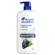 Shampoo Head & Shoulders Carbón 1 L