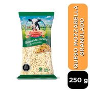 Queso Mozzarella La Vaquita Envasado Granulado 250 g