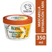 Mascarilla Garnier Fructis Hair Food Coco 350 ml