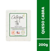 Queso Cabra Ciboulette Callaqui Envasado Trozo 200 g