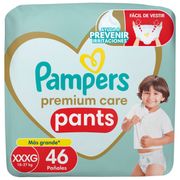 Pañales Pampers Pants Talla XXXG 46 un.