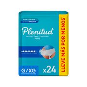 Ropa Interior Plenitud Protect Plus G-XG  24 un.