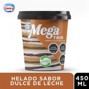 Helado Mega Trio Dulce de Leche 450 ml