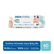 Toallitas Húmedas Aqua Baby Bio 60 un.