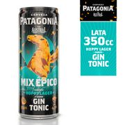 Cerveza Austral Patagonia Hoppy Lagger Sabor Gin & Tonic 4.7° Lata 350 cc