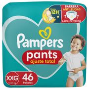 Pañales Pampers Pants Ajuste Total Talla XXG 46 un.