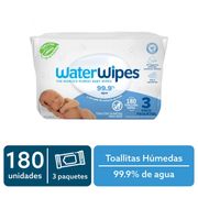 Toallas Húmedas WaterWipes 180 un.