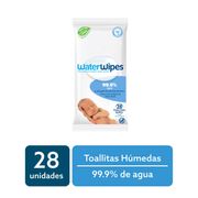 Toallas Húmedas WaterWipes 28 un.