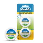 Hilo Dental Oral-B EssentialFloss Sabor Menta 2 un.