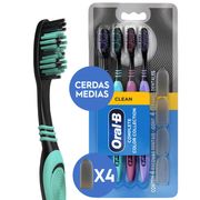 Cepillo de Dientes Oral-B Complete Colors 4 un.