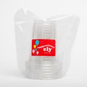 Vaso Pet 12 oz 6 un.