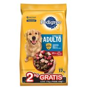 Alimento Perro Adulto Pedigree Carne Pollo y Cereal 17 kg Bonus Bag