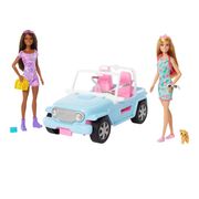 Vehículo Barbie Camioneta con Dos Muñecas