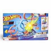 Pista Hot Wheels Vueltas y Choques Desafiantes