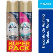 Aromatizante de Ambientes Glade Super Pack Aerosol 360ml 2 un.