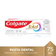 Pasta Dental Colgate Total Clean Mint 24 Horas de Prevención Activa 75 ml