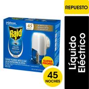 Insecticida Raid Líquido Eléctrico Repuesto + Aparato Gratis 6/CL