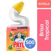 Gel Limpiador de Inodoro Pato Purific Edición Limitada Brisa Tropical 500 ml