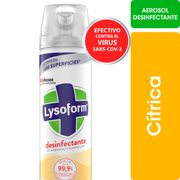 Desinfectante de Ambientes y Elimina Olores Lysoform Cítrica 360 ml