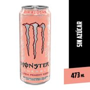 Bebida Energética Monster Energy Peachy Keen 473 ml