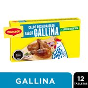 Caldo Sabor Gallina Maggi 12 Tabletas 132 g