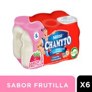 Multipack 6 un. Yogurt Probiótico Chamyto Frutilla 80 ml