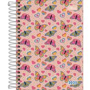 Agenda Espiral M4 160 Hojas Pepper Femenina