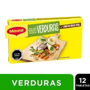 Caldo Sabor Verduras Maggi 12 Tabletas 120 g