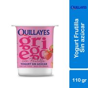 Yogurt Griego Quillayes Light Frutilla 110 g